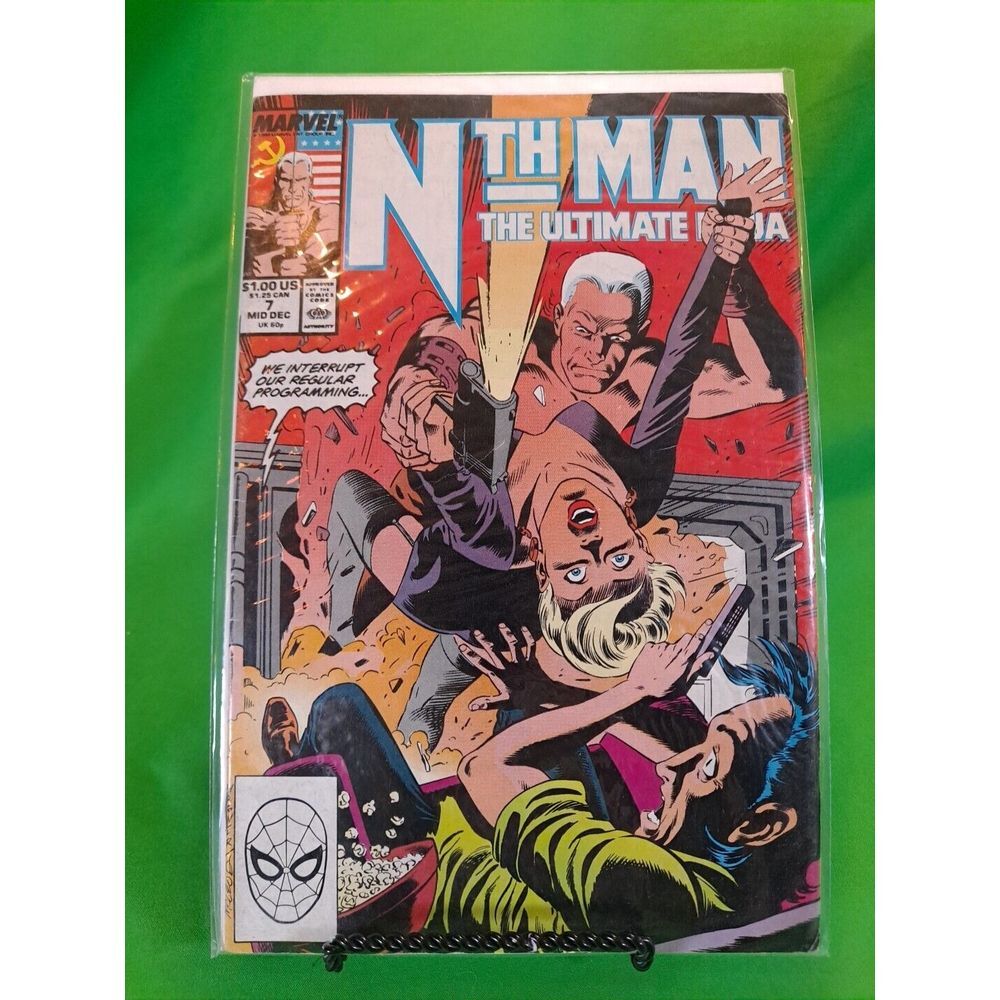 Marvel Comics/ Nth Man, the Ultimate Ninja #7 / Bagged &Borded/ 1989